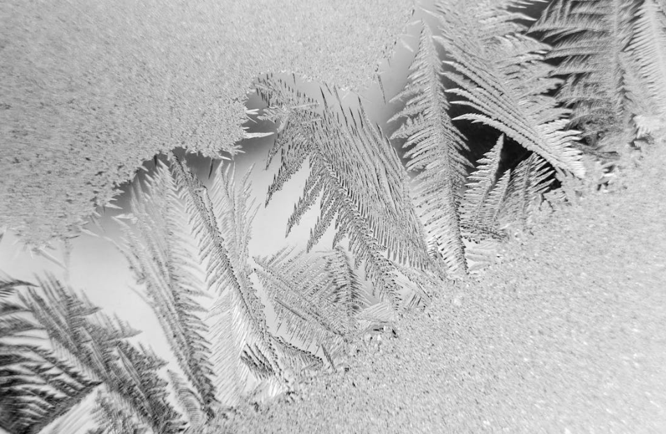 window frost defense film